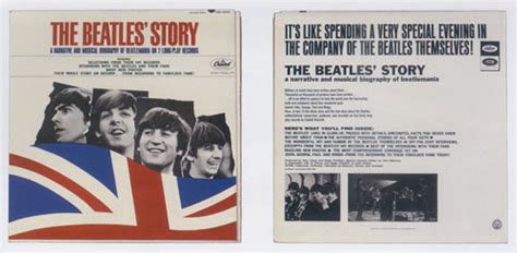 Historia The Beatles Fab Four THE BEATLES STORY Albumy USA