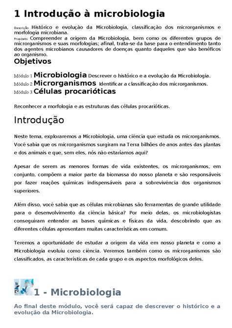 Introdu O Microbiologia Introdu O Microbiologia Descri O