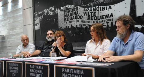 Ctera Anunció Un Paro Nacional Docente Con Movilización Para El Lunes Y