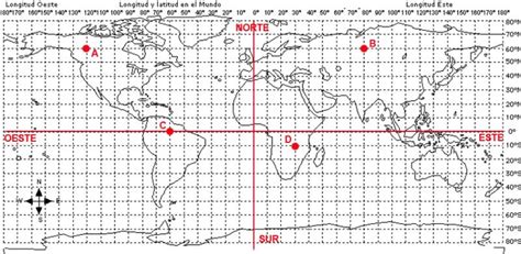 Latitud Y Longitud En Mapa