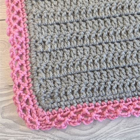 Crochet Easy Lace Border (aka Chain Border) With Video - Crafting Happiness