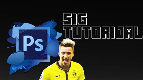 Tutorial Kako Napraviti Jednostavan Sig U Photoshopu Youtube