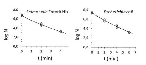 Effect Of Dcsbd On The Inactivation Kinetics Of S Enteritidis And E