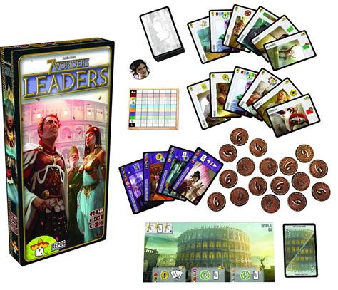 7 Wonders: Leaders Expansion | Team Board Game