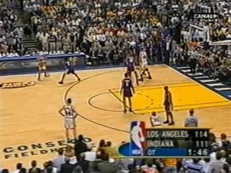 2000 NBA Finals: Lakers at Pacers, Gm 4 part 14/15 - YouTube