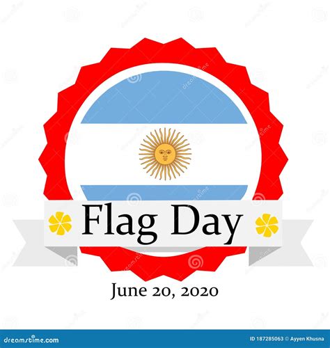 Design Edition of the Argentine Flag Day 20 June 2020. Framed Picture ...