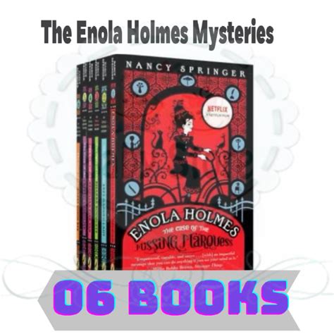 An Enola Holmes Mystery Series Books Collection Set Lazada