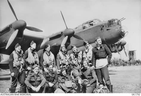 Lincolnshire England Informal Group Portrait Of Aircrews