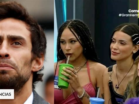 Daniela Aránguiz en el panel del reality Miembro de Gran Hermano