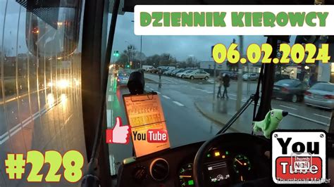 06 02 2024 DZIENNIK KIEROWCY AUTOBUS KONTRA WIATR KTO WYGRA DZIURY W