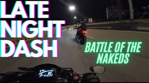 LATE NIGHT DASH Ft THE NAKED BOIS Z900 MT09 MONSTER 937 PART 1 YouTube