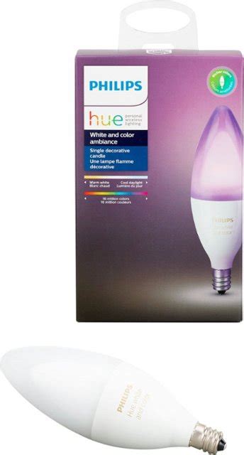 Philips Hue White And Color Ambiance E12 Wi Fi Smart Led Decorative