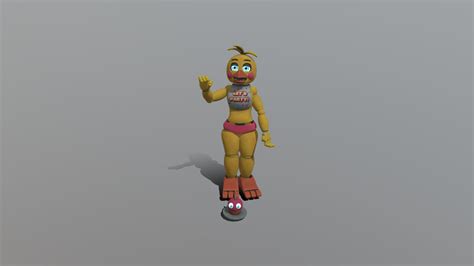 Toy Chica 3d Model By Hoppinganimations105 Lanej1 A2f070e Sketchfab