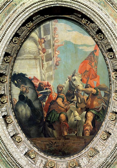 The Triumph Of Mordecai Painting By Veronese Fine Art America