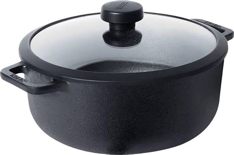 Meyer Pre Seasoned Cast Iron Dutch Oven Biryani Pot Cast Iron