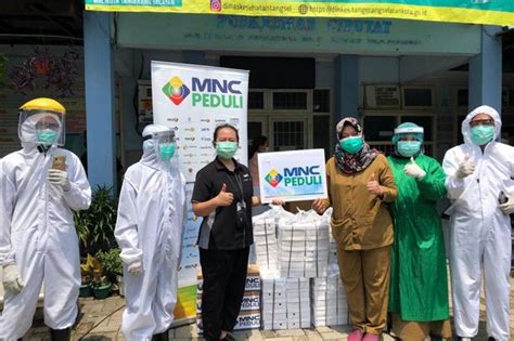 Mnc Peduli Salurkan Bantuan Ke Puskesmas Ciputat Dan Ciputat Timur