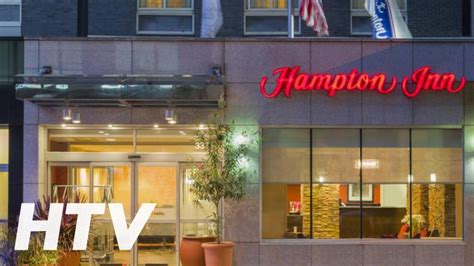 Hotel Hampton Inn Manhattan Times Square South En New York Youtube