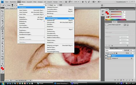 Photoshop Augenfarbe Ndern Youtube