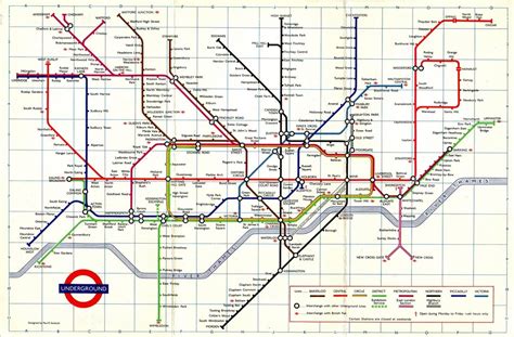 Northern Line Underground Map