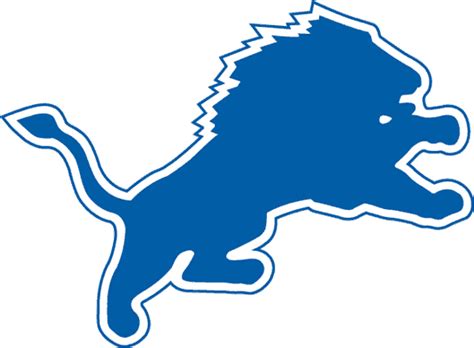 Detroit Lions Primary Logo - National Football League (NFL) - Chris ...