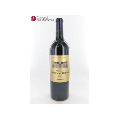 Chateau Cantenac Brown 2019 Order Margaux Wines