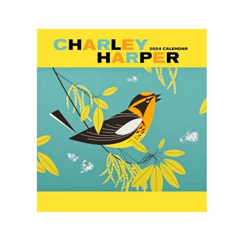 Charley Harper Mini 2024 Wall Calendar National Gallery Of Art Shop