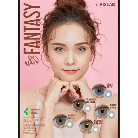 Jual Softlens Fantasy Living Color By Irislab Dia Mm Indonesia