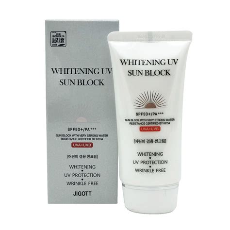 Jigott - Whitening UV Sun Block SPF 50+ PA+++ 70ml (Children Combined)