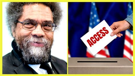 Cornel West Ballot Access Explained Clip Youtube