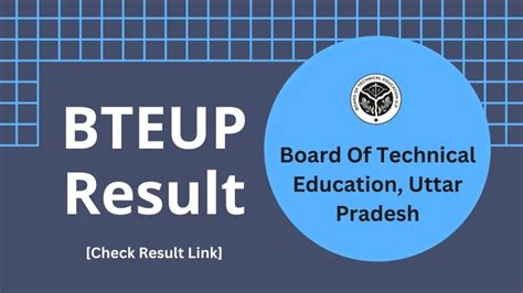 Bteup Result 2024 Even Semester Direct Link To Upbte Polytechnic