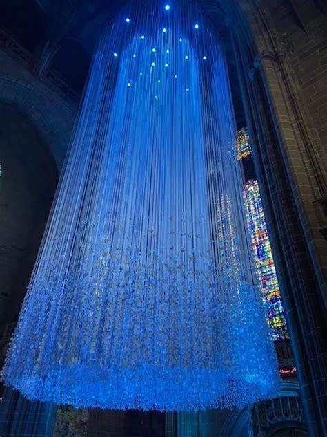 Huge art installation Peace Doves comes to Liverpool Anglican Cathedral ...