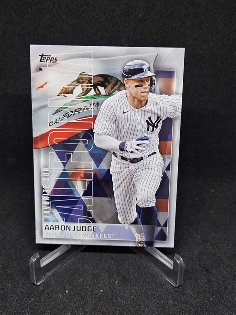 Aaron Judge Topps Favorite Son Fs Yankees Values Mavin