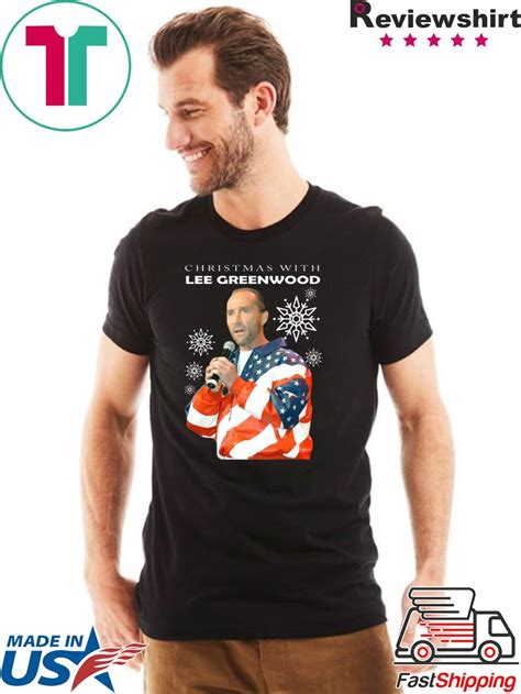 Christmas With Lee Greenwood Tee Shirt - ShirtElephant Office