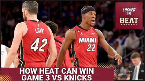 Miami Heat vs Knicks: Who Has the Edge in Game 3, Is Jimmy Butler 100% ...