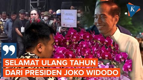 Jokowi Kirim Bunga Anggrek Warna Ungu Ke Megawati Yang Ultah Ke