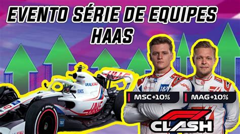 F1 CLASH 22 EVENTOS SÉRIES DE EQUIPES HAAS RODADA CLASSIFICATÓRIA