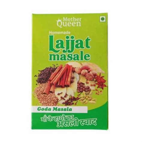 Lajjat Masale Goda Masala Powder Packaging Size G Packaging Type