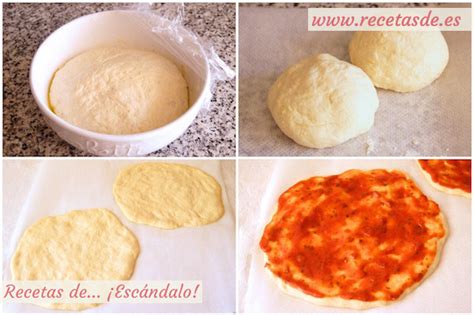 Masa Para Pizza Casera Fina Y F Cil Recetas De Esc Ndalo