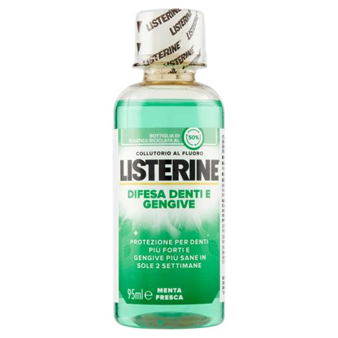 Listerine Collutorio Difesa Denti E Gengive Tripla Azione Denti Più