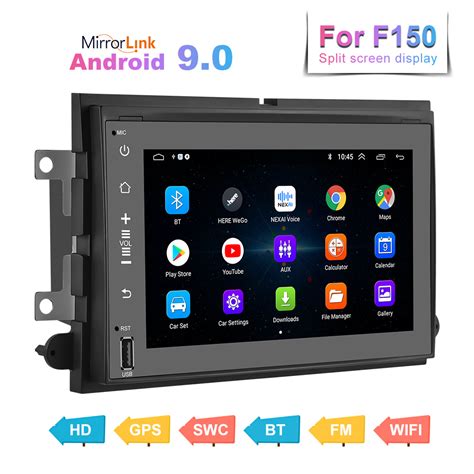 For Ford F150 250 350 450 Android 9 0 Car Stereo Radio 7 Touch Screen