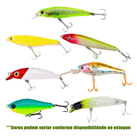 Melhor Isca Artificial Para Tucunaré - Kit de Iscas Artificiais para Tucunaré by Pesque Brasil - Isca ...