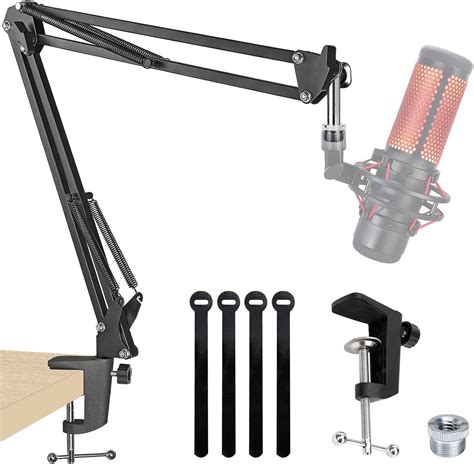 Quadcast Boom Arm Mic Stand Adjustable Suspension Algeria Ubuy