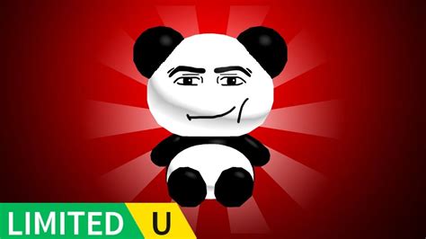 Consigue Panda Peluche Gratis En Roblox Limitado Youtube