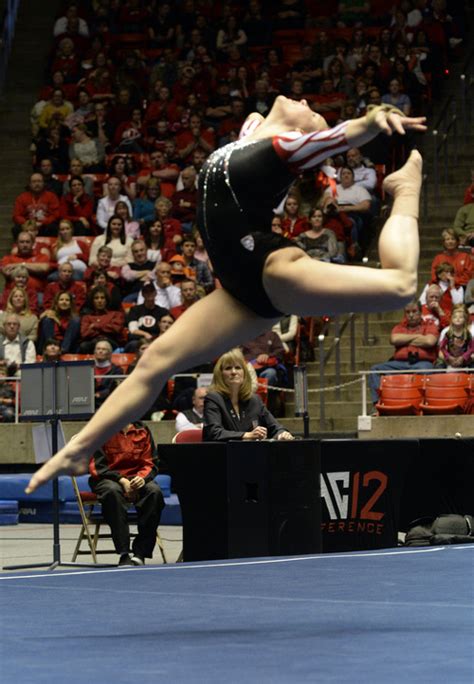 Utah Gymnastics Utes Rebound With Season Best Performance On Vault