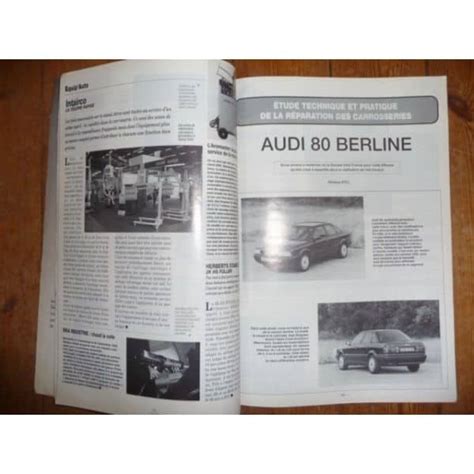 RTC Revue Technique Carrosserie AUDI 80