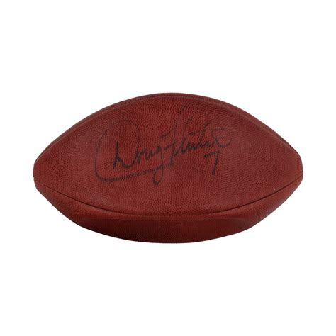 Doug Flutie Signed Nfl Football Beckett Pristine Auction