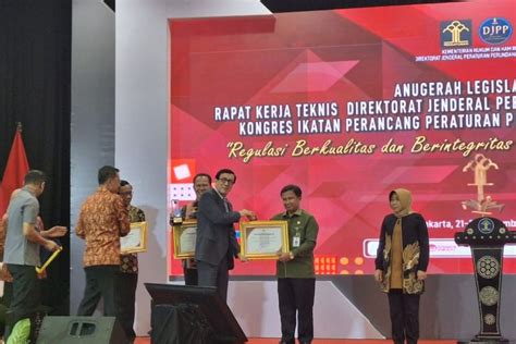 Kanwil Kemenkumham Ntt Raih Peringkat I Anugerah Legislasi 2023