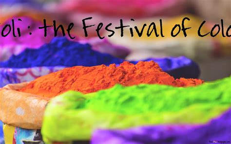 Festival Of Colours Holi Hai 2k Wallpaper Download