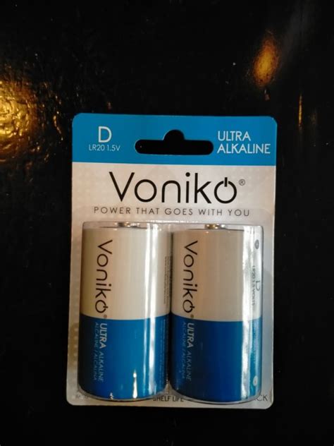 Pin Voniko Usa Ultra Alkaline D V Lr B V Vi N Pin Aa Pin Aaa