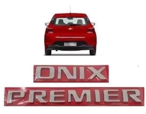 Kit Emblema Porta Malas Onix Premier 2020 2021 2022 Parcelamento Sem